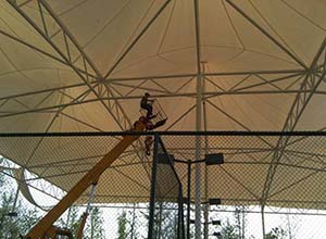 膜結(jié)構(gòu)安裝過程中需要注意的事項有哪些？