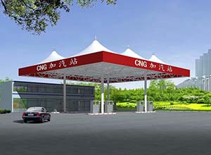 加油站膜結(jié)構(gòu)頂棚/罩棚有哪些優(yōu)勢(shì)？