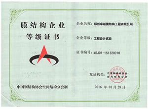 膜結(jié)構(gòu)資質(zhì)等級(jí)是如何確定的？