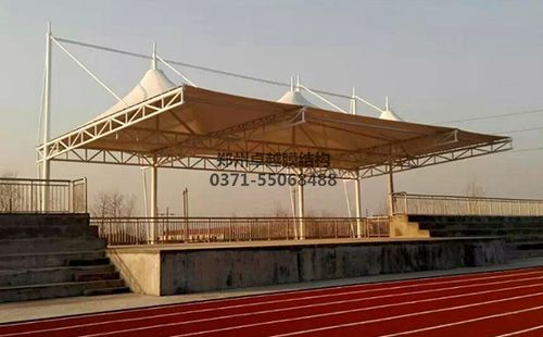 銅川景豐中學膜結(jié)構看臺