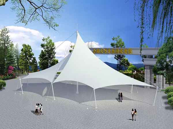舟山張拉<font color='red'>膜結(jié)構(gòu)景觀</font>設(shè)計(jì)施工【案例圖片】