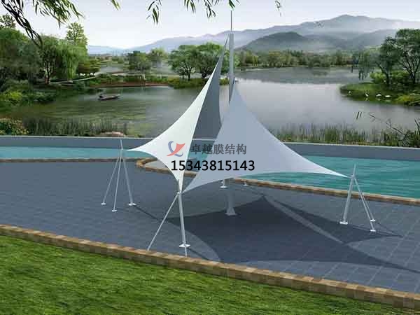 庫爾勒張拉<font color='red'>膜結(jié)構(gòu)景觀</font>小品【案例圖片】