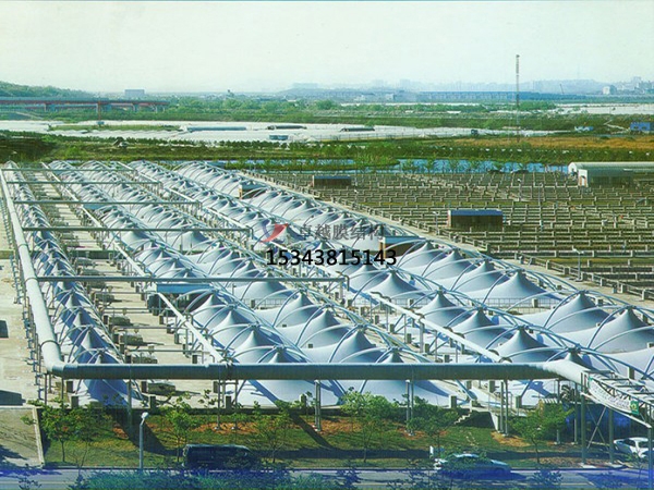 長春污水池處理池膜結(jié)構(gòu)封閉【案例圖片】反吊膜加蓋設(shè)計(jì)公司