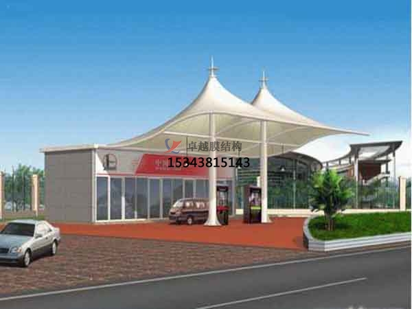 隨州膜結構加油站頂棚【生產(chǎn)廠家】