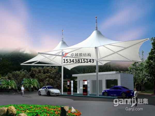 呼和浩特膜結構加油站頂棚【生產(chǎn)廠家】