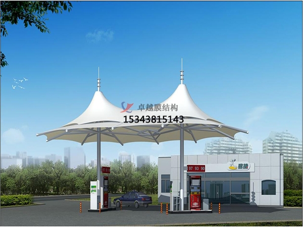 五家渠市膜結(jié)構(gòu)雨棚工程設(shè)計施工案例 　　