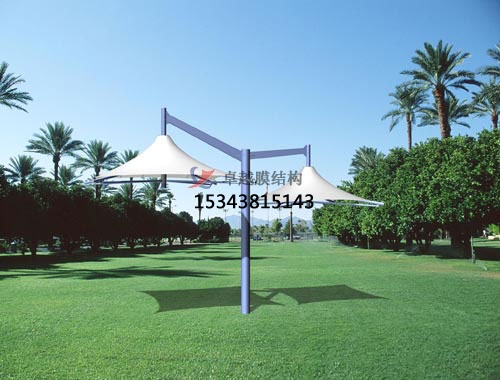 湘西市膜結(jié)構(gòu)景觀涼亭、景觀傘案例膜結(jié)構(gòu)罩棚設(shè)計(jì)