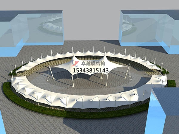 鄭州<font color='red'>膜結(jié)構車棚</font>【設計施工】