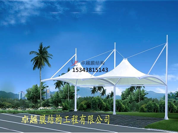 靜樂膜結構停車棚【生產(chǎn)銷售】遮陽棚雨棚