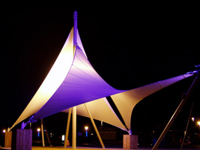 定制PVDF景觀膜結(jié)構(gòu)，開啟建筑個性化大門