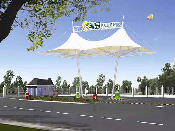 籃球場膜結(jié)構(gòu)使用時間長，會發(fā)黃嗎？