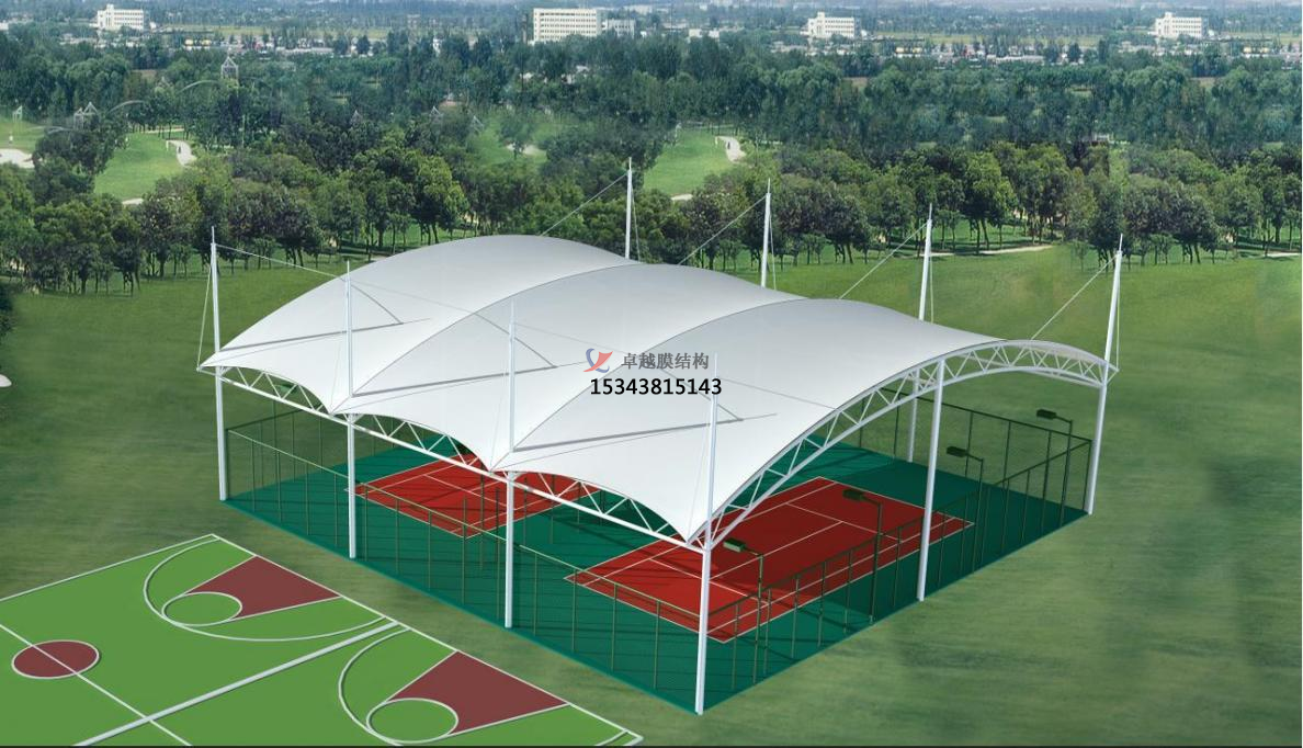 鄭州膜結(jié)構(gòu)籃球場【生產(chǎn)設計】