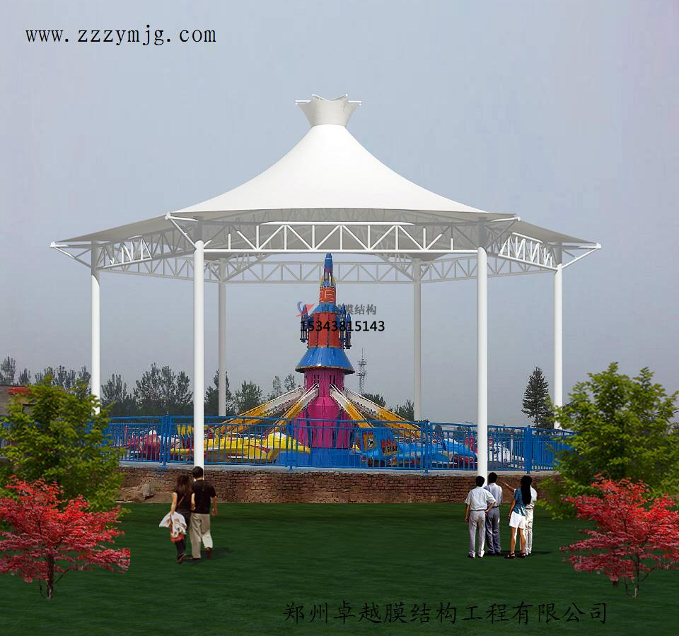 南陽游樂設(shè)備彩色膜結(jié)構(gòu)