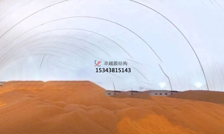 膜結(jié)構(gòu)建筑——?dú)饽}儲