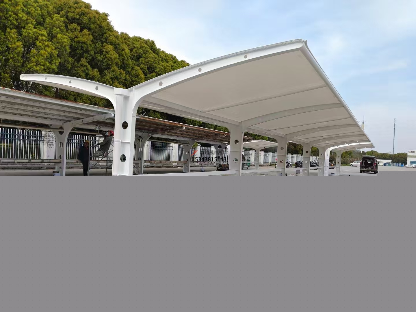婁底充電樁車(chē)棚——婁底膜結(jié)構(gòu)公司【專(zhuān)業(yè)廠家】