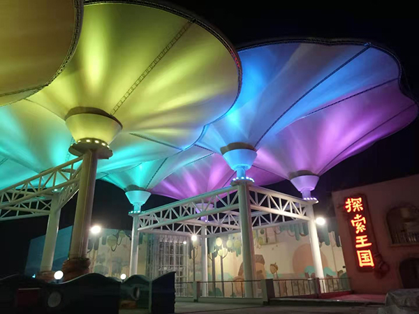 PVC膜材、PVDF膜材料、ETFE膜材、PTFE膜結(jié)構(gòu)有什么區(qū)別？