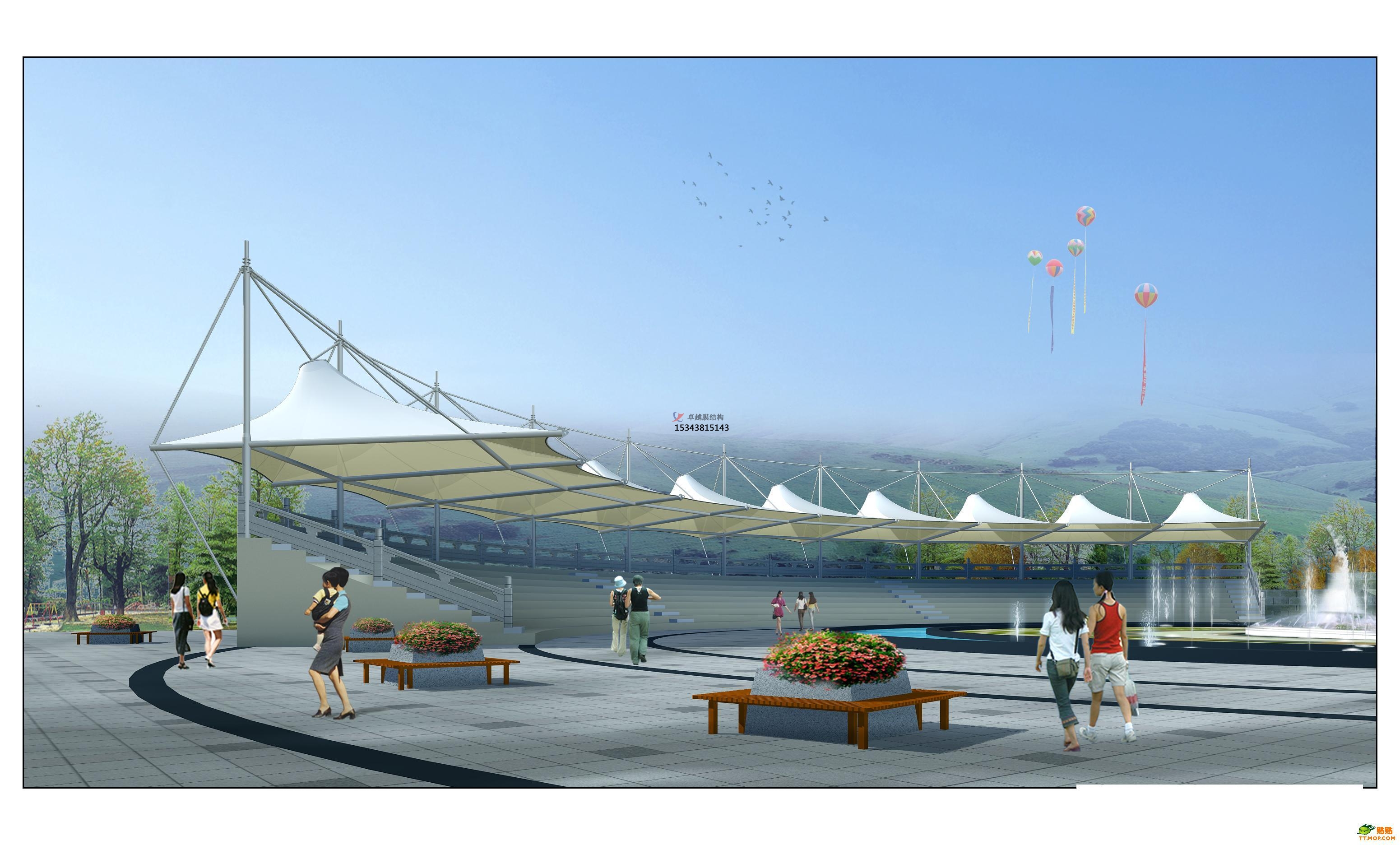 衢州膜結構公司【場館看臺膜結構】衢州膜結構廠家