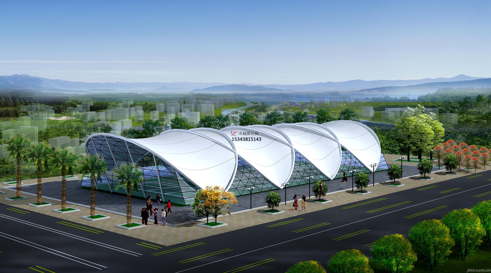 黔南膜結(jié)構(gòu)公司【門(mén)球場(chǎng)雨棚工程施工】黔南膜結(jié)構(gòu)廠家