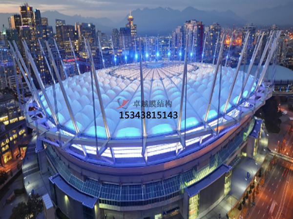 鎮(zhèn)江膜結(jié)構公司【體育場看臺雨棚】鎮(zhèn)江膜結(jié)構廠家