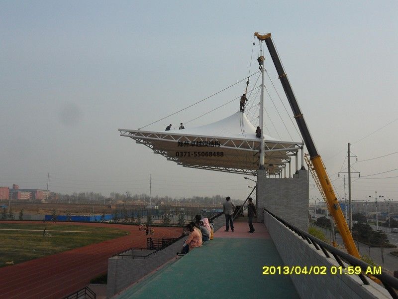 膜結(jié)構(gòu)出入口是如何安裝的？